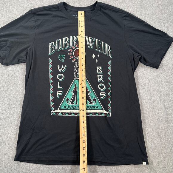 Bobby Weir & Wolf Bros 2022 Concert Tee Shirt Size Large Short Sleeve Cotton - Picture 5 of 9